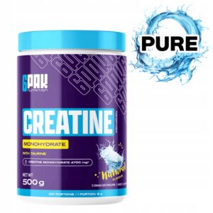 6PAK CREATINE MONOHYDRATE 500 g + TAURYNA SIŁA,MASA,REGENERACJA - NATURALNA