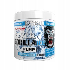 ACTIVLAB BLACK GORILLA ICE PUMP 300g - EFEKT ICE - TRUSKAWKA LEMONIADA