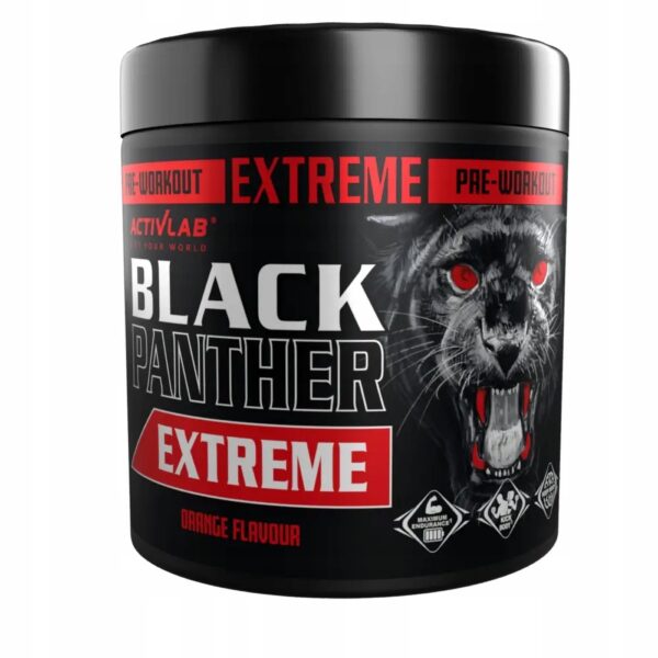 ACTIVLAB BLACK PANTHER 300g PRZEDTRENINGÓWKA + KREATYNA - POMARAŃCZ