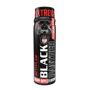 ACTIVLAB BLACK PANTHER PRZEDTRENINGÓWKA SHOT 80 ml WIŚNIA JABŁKO
