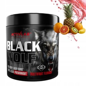 ACTIVLAB BLACK WOLF 300g PRZEDTRENINGÓWKA - POMPA - ENERGIA - OWOCOWY