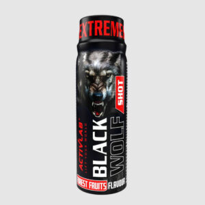 ACTIVLAB BLACK WOLF PRZEDTRENINGÓWKA SHOT 80 ml POMARAŃCZA WIŚNIA