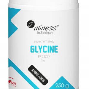ALINESS GLYCINE 250mg GLICYNA - UKŁAD NERWOWY - SEN - REGENERACJA - MIĘŚNIE