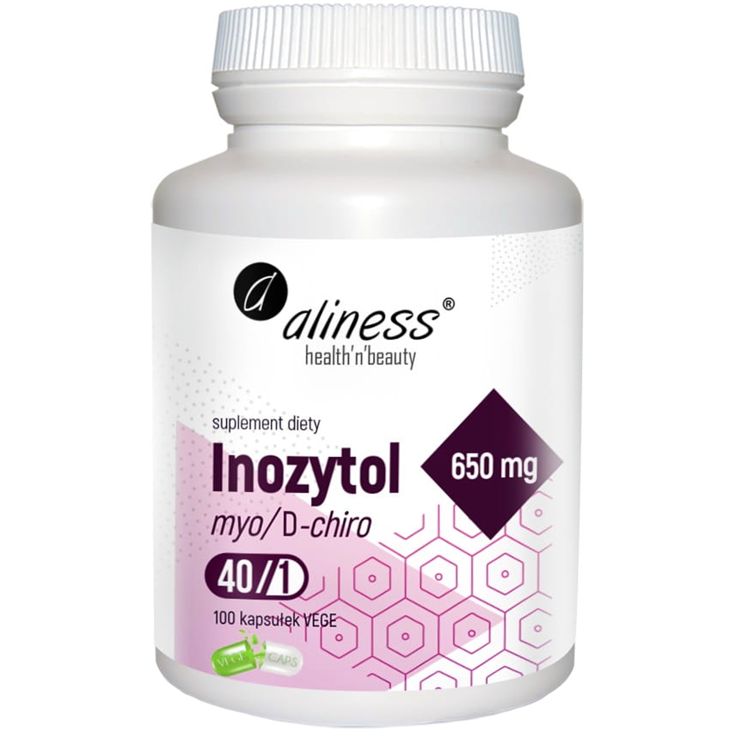 ALINESS INOZYTOL+ 650 mg myo/D-chiro METABOLIZM GLUKOZY - INSULIOOPORNOŚĆ
