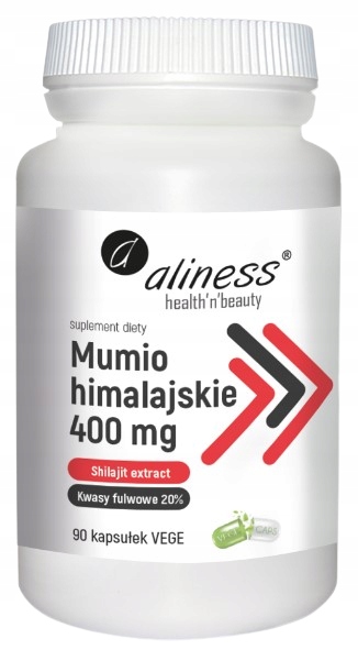 ALINESS MUMIO HIMALAJSKIE 400mg 90 VEGE kaps.