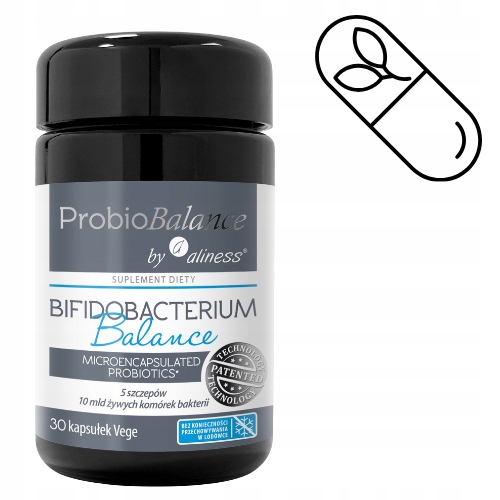 ALINESS ProbioBALANCE PROBIOTYK Bifidobacterium Balance 10 mld 30 VEGE caps