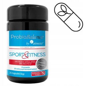 ALINESS ProbioBALANCE PROBIOTYK Sport & Fitness 30 mld 30 VEGE caps JELITA