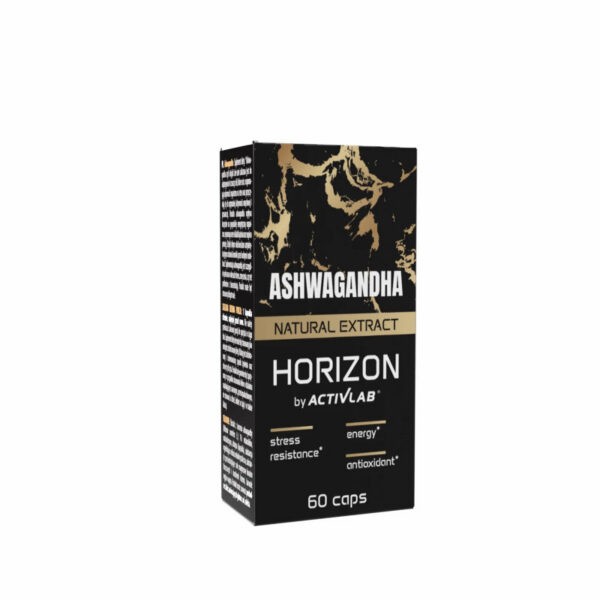 ASHWAGANDHA 143 mg 60 kapsułek odporność na stres energia antyoksydant