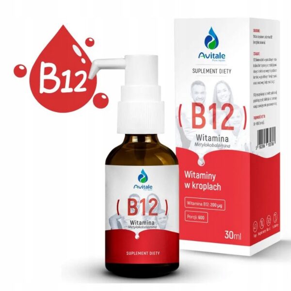 Avitale Witamina B12, krople, 30 ml