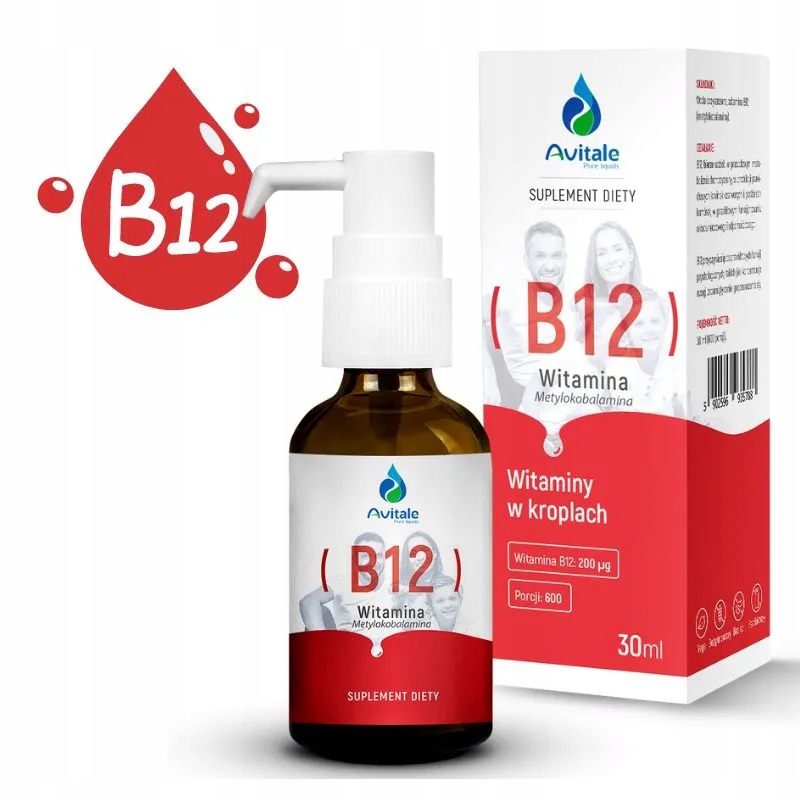 Avitale Witamina B12, krople, 30 ml