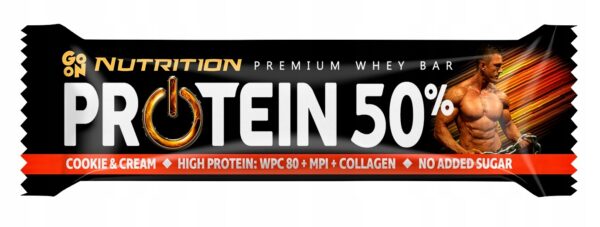 Go On Baton Protein 50% Cookies&Cream 40g