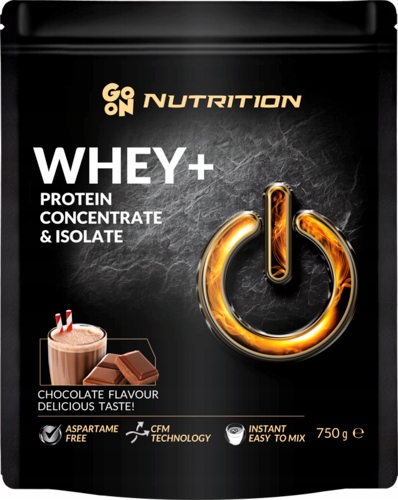 GO ON NUTRITION WHEY+ 750g BIAŁKO - ODŻYWKA BIAŁKOWA - CZEKOLADA