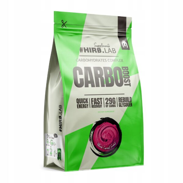 HIRO.LAB CARBO BOOST 1000g WĘGLOWODANY - SZYBKA DAWKA ENERGII - PORZECZKA
