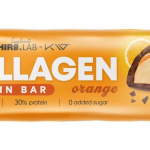 HIRO.LAB COLLAGEN PROTEIN BAR 50g BATON PROTEINOWY z KOLAGENEM - POMARAŃCZA
