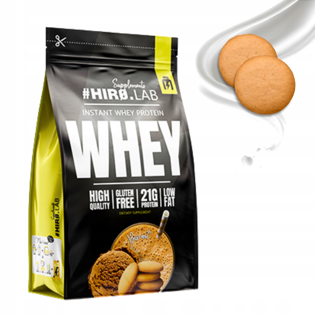 HIRO.LAB INSTANT WHEY PROTEIN 750 g BIAŁKO WPC - BISZKOPT