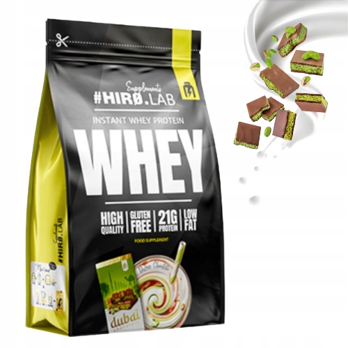 HIRO.LAB INSTANT WHEY PROTEIN 750 g BIAŁKO WPC - DUBAJSKA CZEKOLADA