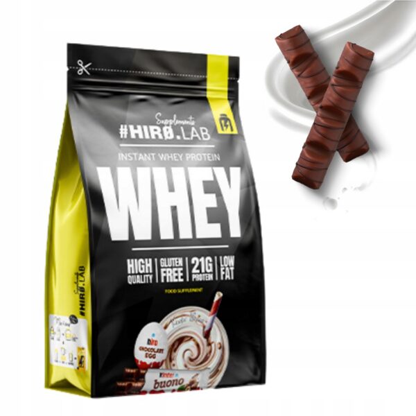 HIRO.LAB INSTANT WHEY PROTEIN 750 g BIAŁKO WPC-HIRO BUONO/CZEKOLADA ORZECH