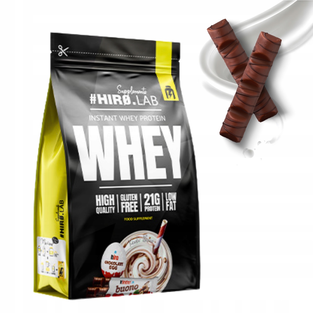 HIRO.LAB INSTANT WHEY PROTEIN 750 g BIAŁKO WPC-HIRO BUONO/CZEKOLADA ORZECH