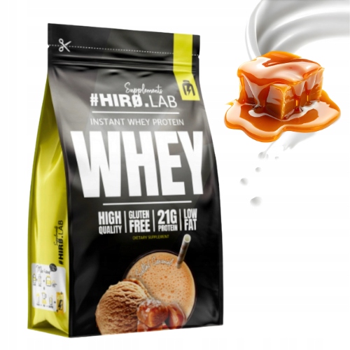 HIRO.LAB INSTANT WHEY PROTEIN 750 g BIAŁKO WPC - SŁONY KARMEL