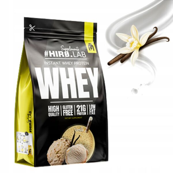 HIRO.LAB INSTANT WHEY PROTEIN 750 g BIAŁKO WPC - WANILIA