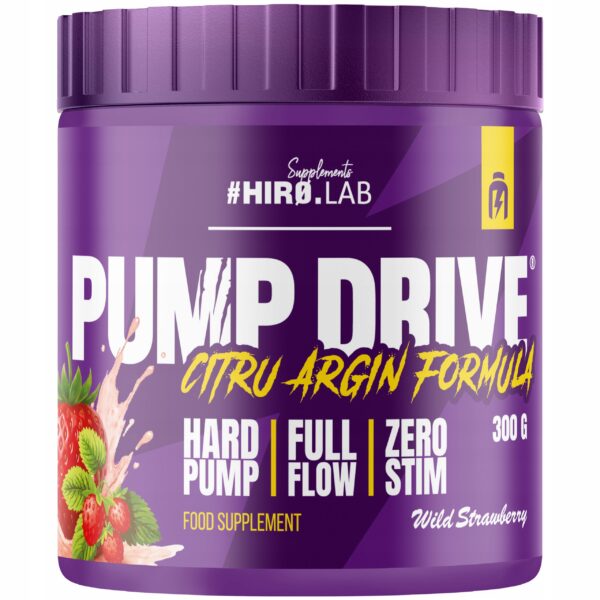 HIRO.LAB PUMP DRIVE 300g CYTRULINA + ARGININA - MOCNA POMPA - POZIOMKA