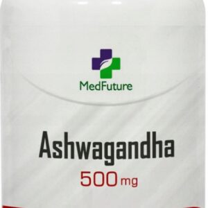 MEDFUTURE ASHWAGANDGHA 500 mg 60 kaps. STRES - UKŁAD NERWOWY - WYCISZENIE