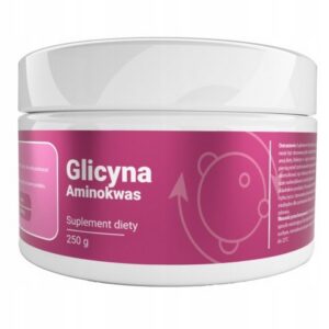 MEDFUTURE GLICYNA AMINOKWAS 250 g - SEN - REGENERACJA - UKŁAD NERWOWY