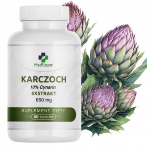 MEDFUTURE KARCZOCH EKSTRAKT 650 mg - WĄTROBA - DETOKS - TRAWIENIE