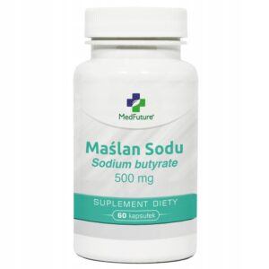 MEDFUTURE MAŚLAN SODU 500mg 60kaps. JELITA - ZAPARCIA - WZDĘCIA - TRAWIENIE