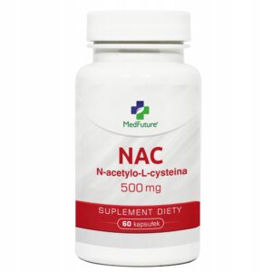 MEDFUTURE NAC N-acetylo-L-cysteina 500 mg 60 kaps.
