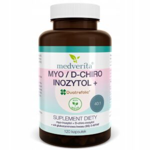 MEDVERITA MYO/D-CHIRO INOZYTOL+ 120 kaps.