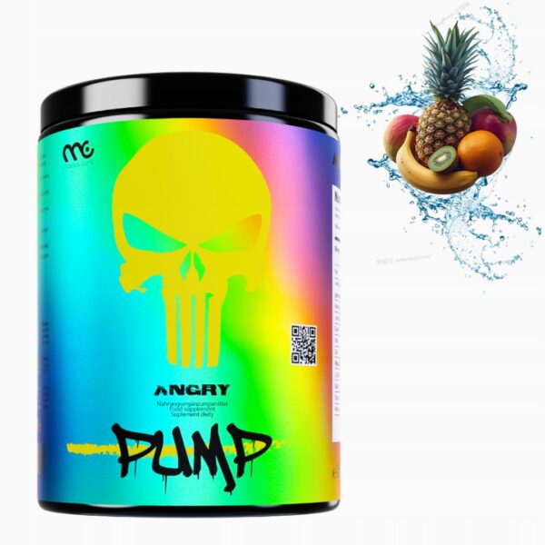 MUSCLE CLINIC ANGRY PUMP 300 g PRZEDTRENINGÓWKA NA POMPĘ - TROPIKALNY