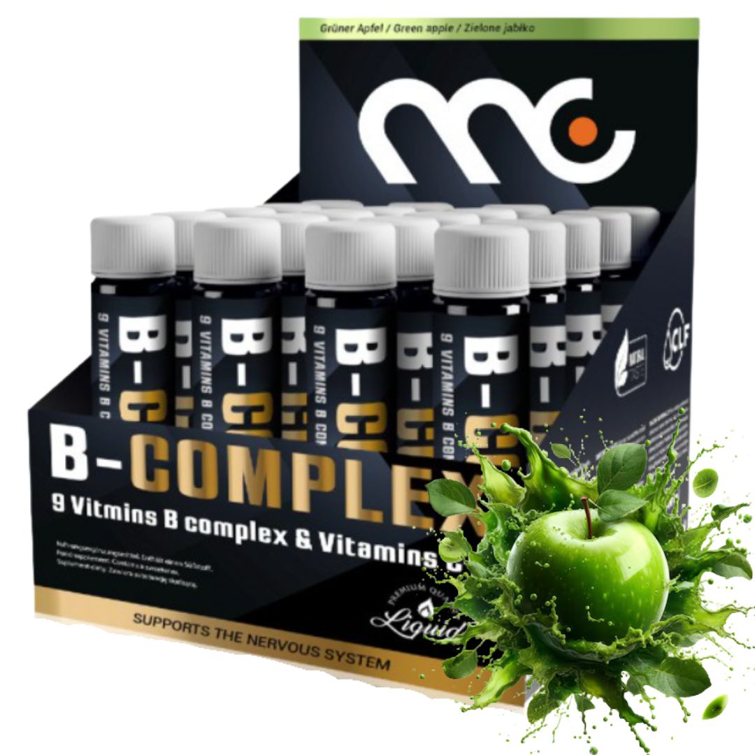MUSCLE CLINIC B - COMPLEX SHOT 25ml WITAMINY Z GRUPY B - UKŁAD NERWOWY