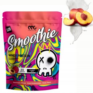 MUSCLE CLINIC BIAŁKO SMOOTHIE WPC WHEY PROTEIN 600 g - BRZOSKWINIA