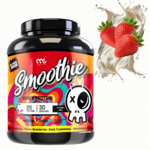 MUSCLE CLINIC BIAŁKO SMOOTHIE WPC WHEY PROTEIN 908 g - TRUSKAWKA