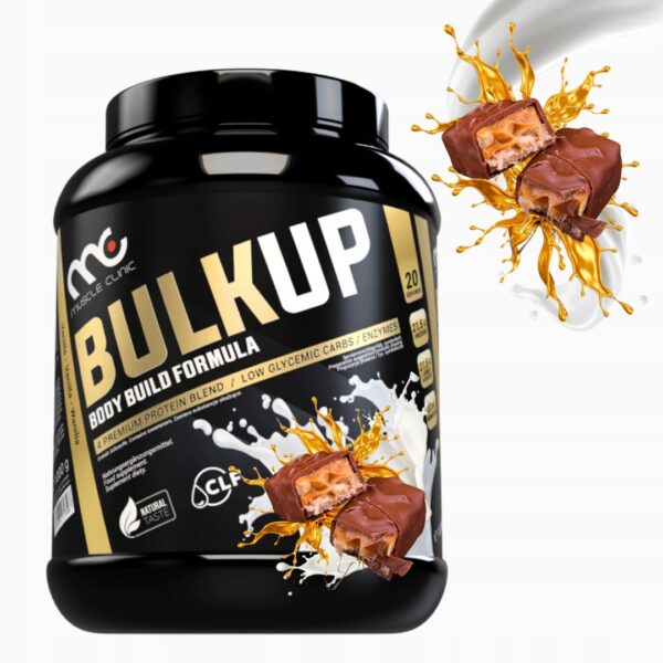 MUSCLE CLINIC BULK UP 2700 g ODŻYWKA BULK 50/50 - SNICKERS