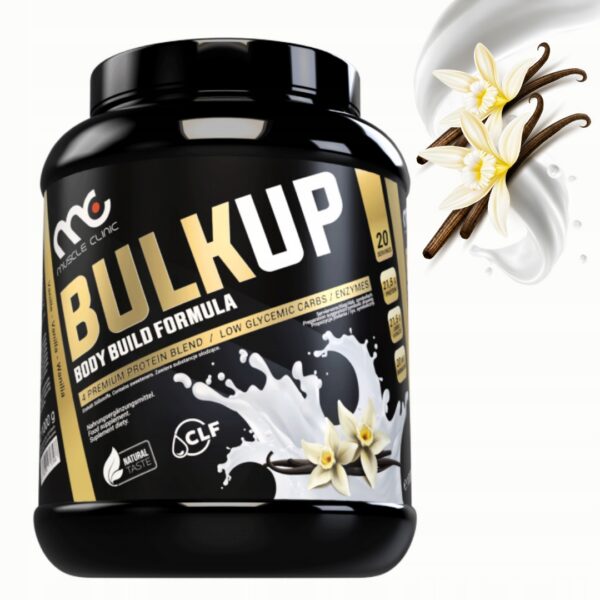 MUSCLE CLINIC BULK UP 2700 g ODŻYWKA BULK 50/50 - WANILIA