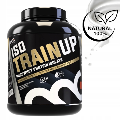 MUSCLE CLINIC ISO TRAIN UP 1800 g IZOLAT BIAŁKA - ZERO CUKRU - NATURALNY