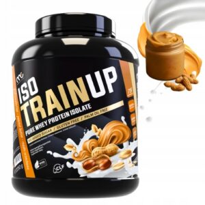 MUSCLE CLINIC ISO TRAIN UP 1800g IZOLAT BIAŁKA ZERO CUKRU - MASŁO ORZECHOWE
