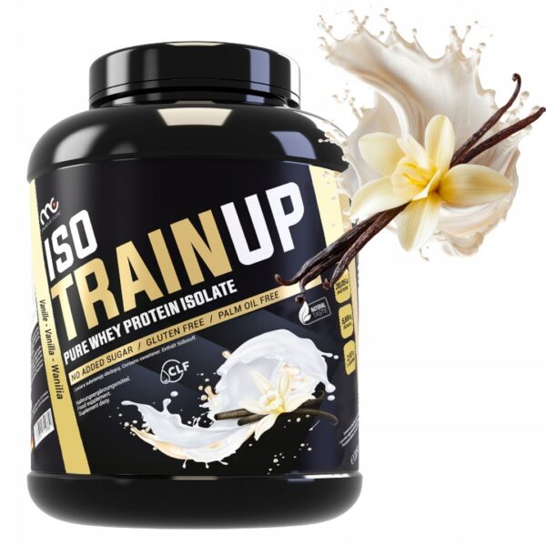 MUSCLE CLINIC ISO TRAIN UP 2250 g IZOLAT BIAŁKA - WANILIA