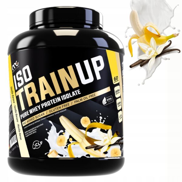 MUSCLE CLINIC ISO TRAIN UP 2250 g IZOLAT BIAŁKA - WANILIA BANAN