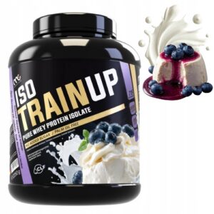 MUSCLE CLINIC ISO TRAIN UP 2250g IZOLAT BIAŁKA - MASCARPONE Z JAGODAMI