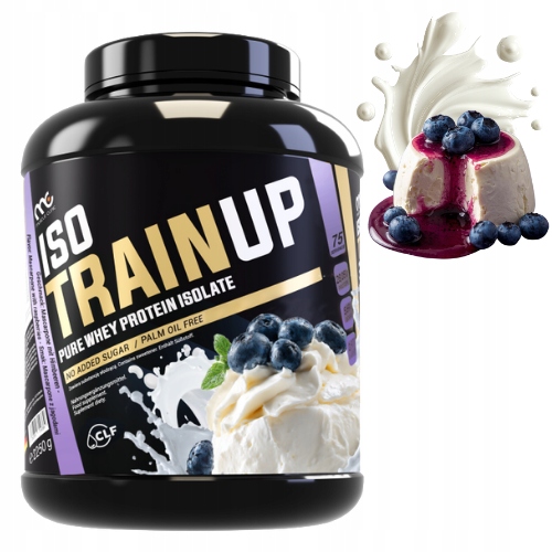 MUSCLE CLINIC ISO TRAIN UP 2250g IZOLAT BIAŁKA - MASCARPONE Z JAGODAMI new