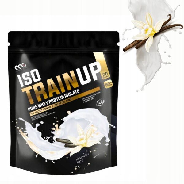 MUSCLE CLINIC ISO TRAIN UP 600 g IZOLAT BIAŁKA - WANILIA