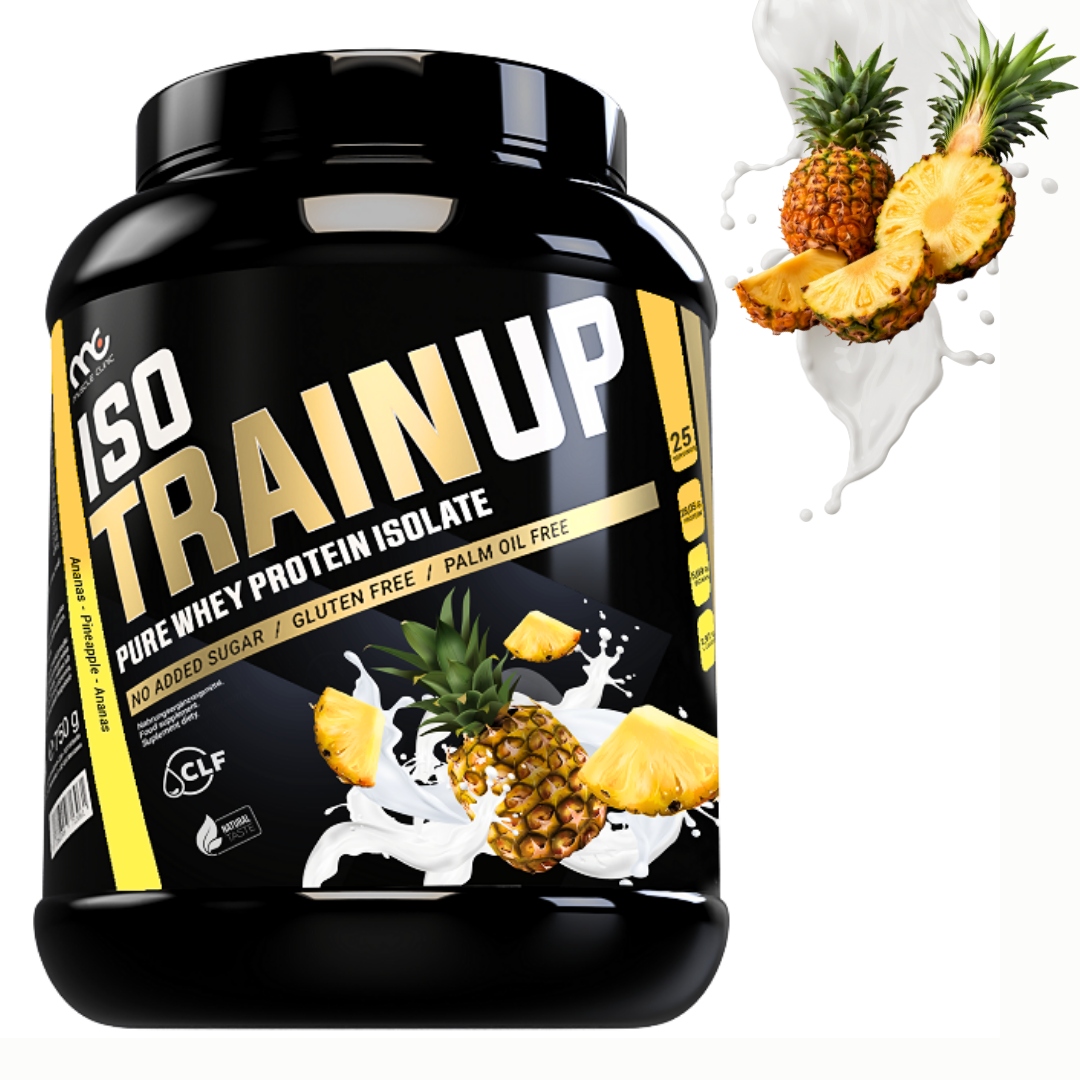 MUSCLE CLINIC ISO TRAIN UP 750 g IZOLAT BIAŁKA - ANANAS