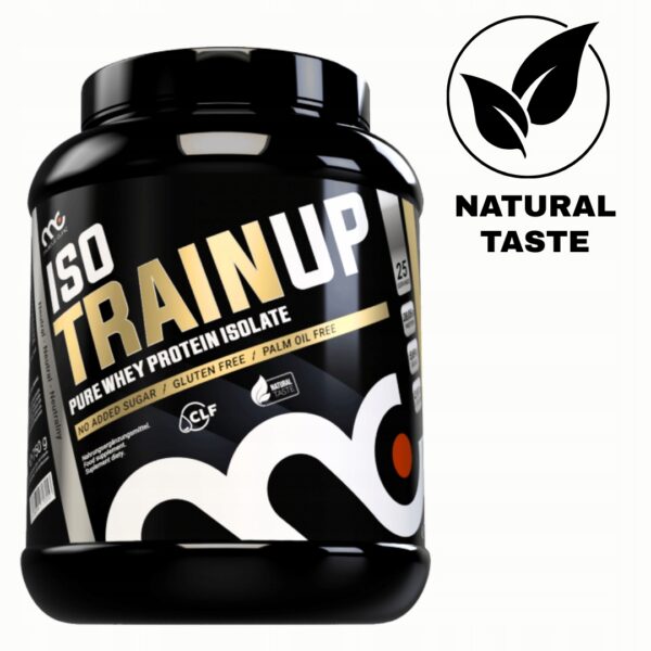 MUSCLE CLINIC ISO TRAIN UP 750 g IZOLAT BIAŁKA - NATURALNY