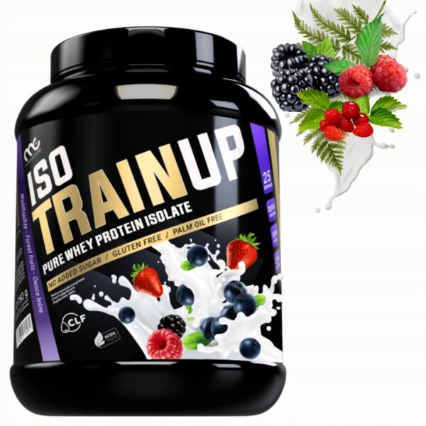 MUSCLE CLINIC ISO TRAIN UP 750 g IZOLAT BIAŁKA - OWOCE LEŚNE