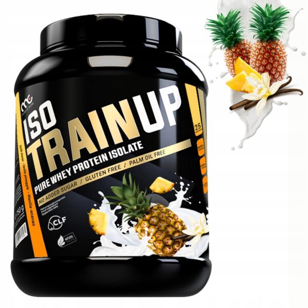 MUSCLE CLINIC ISO TRAIN UP 750 g IZOLAT BIAŁKA - WANILIA ANANAS