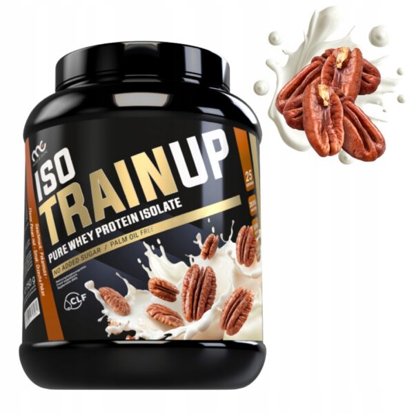 MUSCLE CLINIC ISO TRAIN UP 750g IZOLAT BIAŁKA - ORZECHY PEKAN new