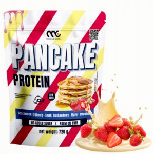 MUSCLE CLINIC PANCAKE PROTEIN 720 g PANKEJKI BIAŁKOWE BEZ CUKRU - TRUSKAWKA